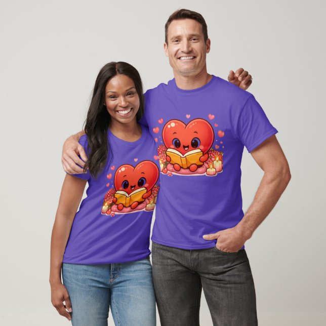 Love Stories Begin Within the Heart T-Shirt (Unisex)