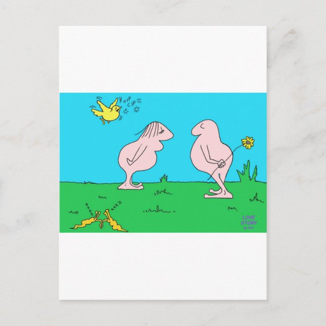 LOVE STORY 1 POSTCARD (Front)