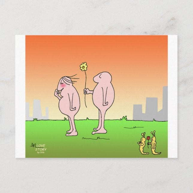 love story 2B Postcard (Front)