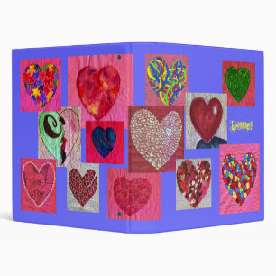 Love Story 3 Ring Binder
