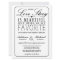 Love Story EDITABLE COLOR Wedding Invitation