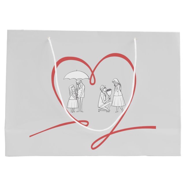 Love Story Gift Bag (Back)