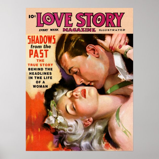 love story shadows from the past poster (Front)