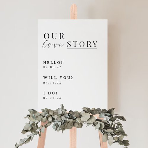 Love Story Weddings Poster