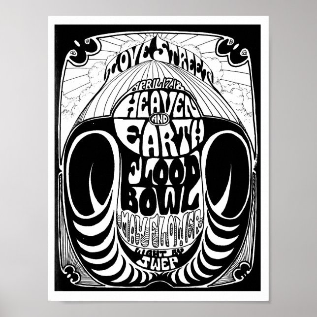 Love Street Light Circus flyer LoveStreetApr17&18' Poster (Front)