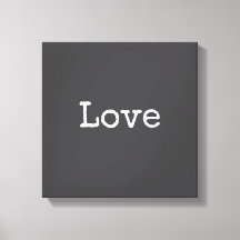 Love Stretched Canvas Print