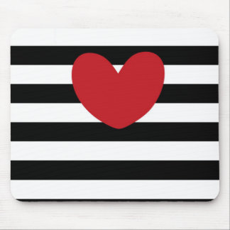 love stripes mouse pad