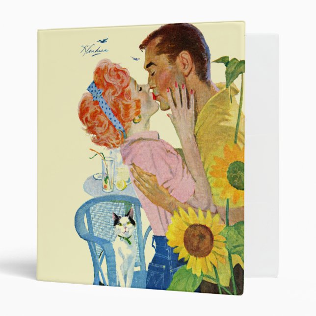 Love-Struck 3 Ring Binder (Front/Inside)