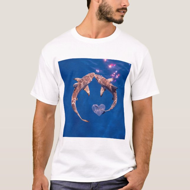 Love-struck Great Whites T-Shirt (Front)