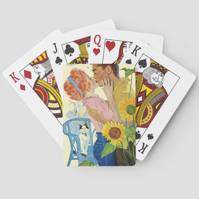 Love-Struck Poker Cards (Back)