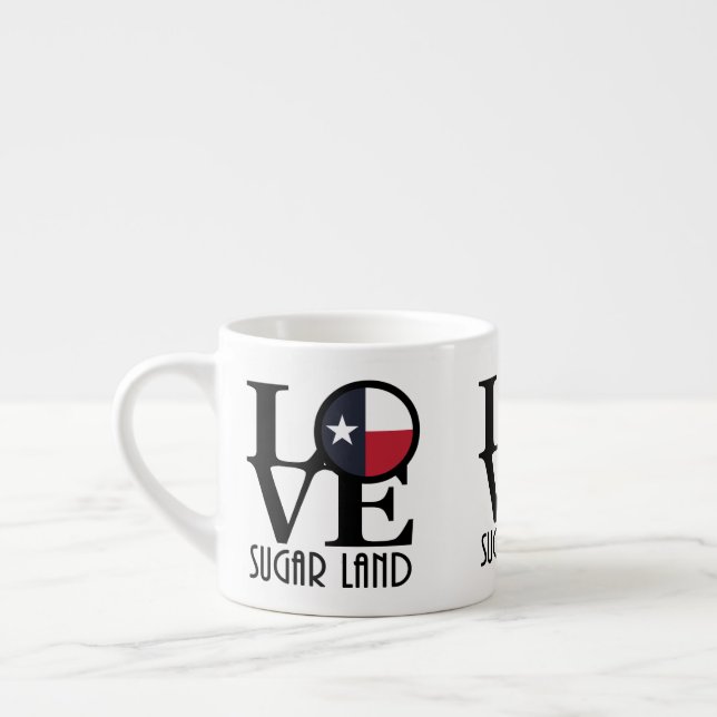 LOVE Sugar Land Espresso Cup (Left)