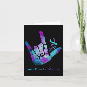 Love Suicide Prevention Awareness Card