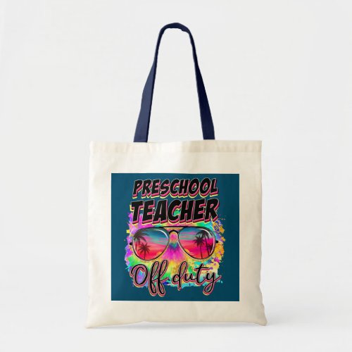 Love Summer Last day of school Preschool Teacher Tote Bag