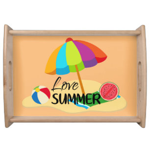Love Summer Serving Tray