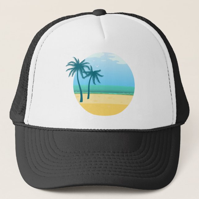 LOVE SUMMER TRUCKER HAT (Front)