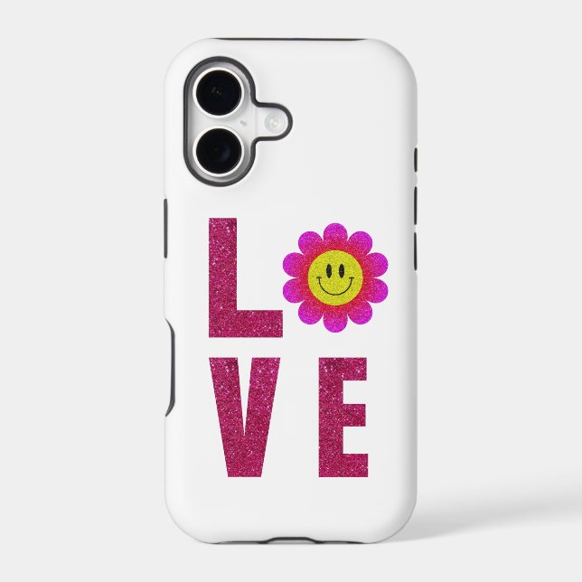 Love Sunflower Iphone Case (Back)