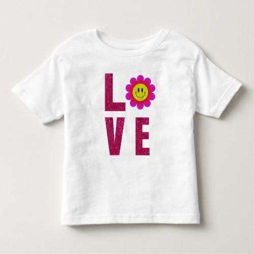 Love Sunflower Toddler T_shirt