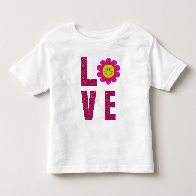 Love Sunflower Toddler T-shirt (Front)