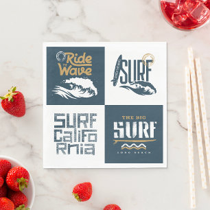 Love Surfing Napkins