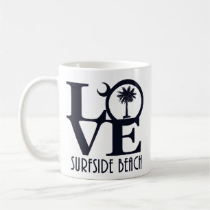 LOVE Surfside Beach SC 11oz Coffee Mug