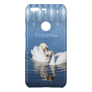 Love Swans Blue Uncommon Google Pixel Case
