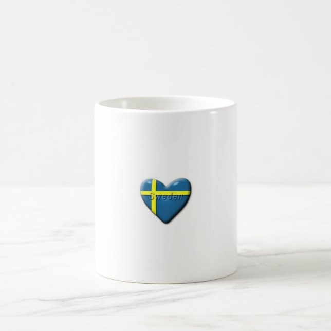 Love Sweden Coffee Mug (Center)