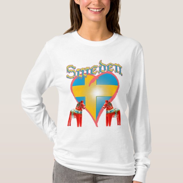 Love Sweden T-Shirt (Front)