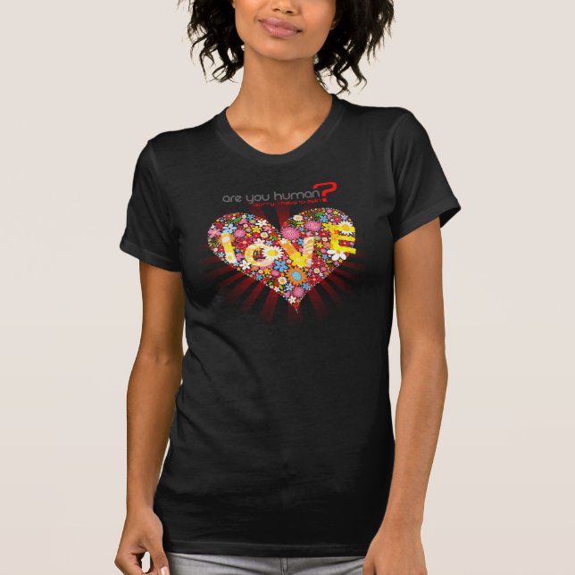 Love - Sweet Lovers Captcha Shirt (Front)