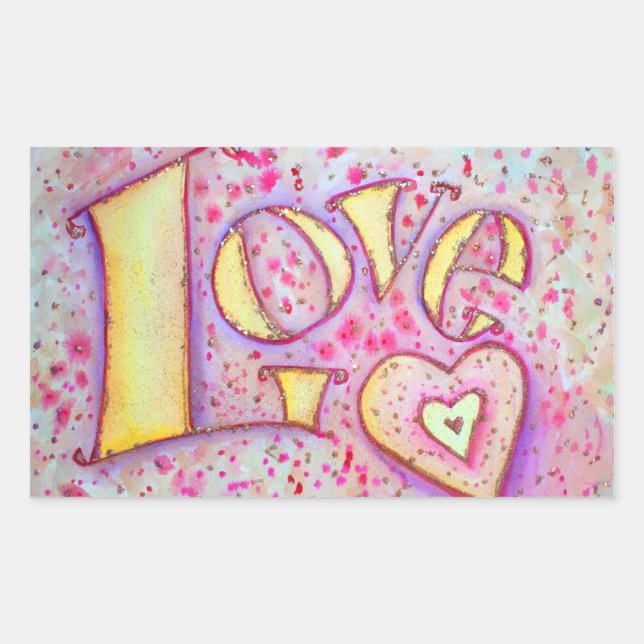 Love Sweet Pink Sticker (Front)