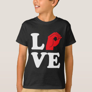 Love Symbol Asl T-Shirt