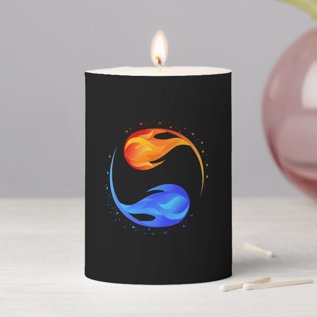Love Symbol- Pillar Candle (In Situ)