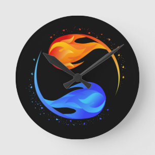 Love Symbol- Round Clock
