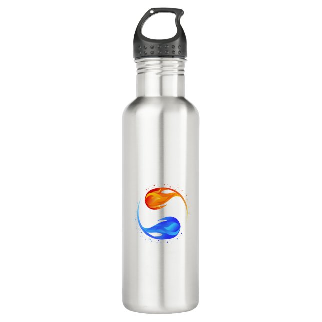 Love Symbol- Stainless Steel Water Bottle (Front)