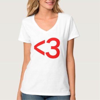 Love Symbol T-shirt by mcgags at Zazzle