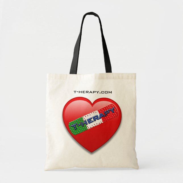 Love T-herapy Tote Bag (Front)