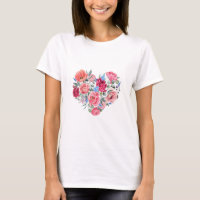 Love T-shirt Design for Grils