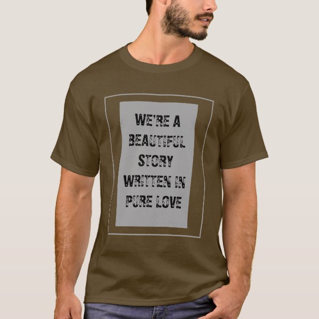 love T-Shirt foe men (Front)