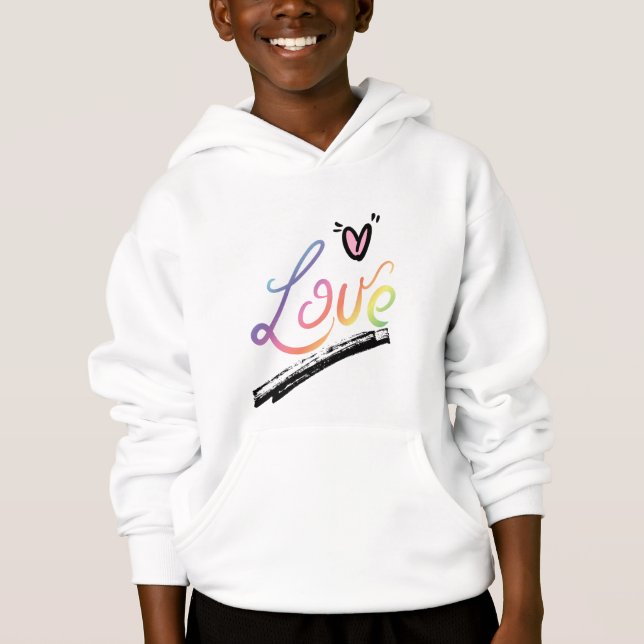 Love T-shirt Hoodie (Front)