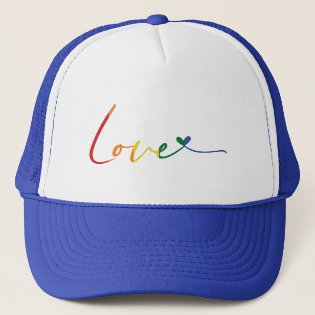 Love T-Shirt Trucker Hat (Front)