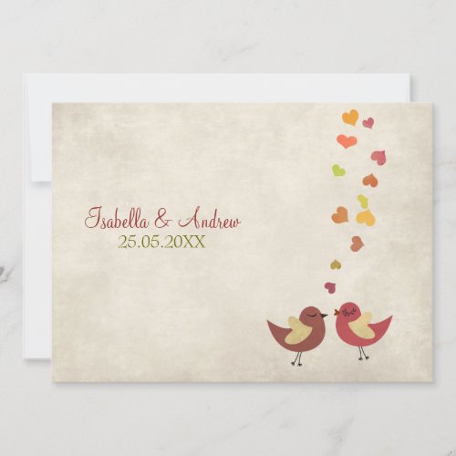 Love Talk Wedding Invite