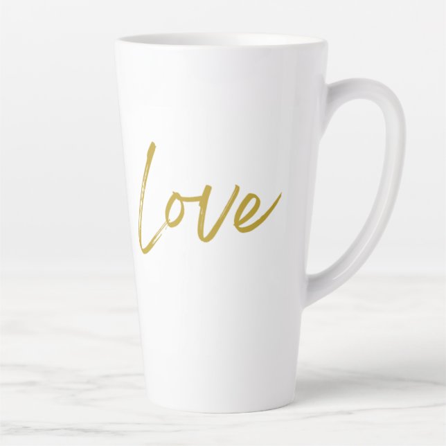 Love Tall Latte Mug (Right)