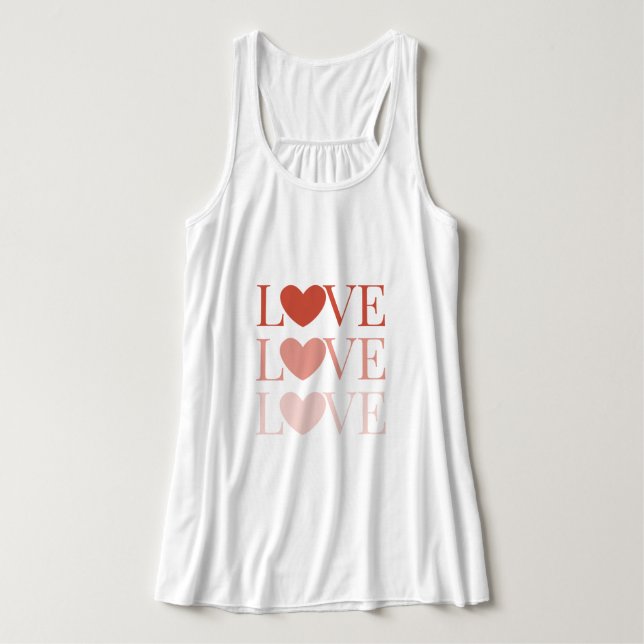 Love Tank Top (Design Front)