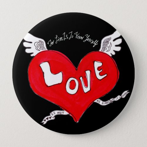 Love Tattoo Button