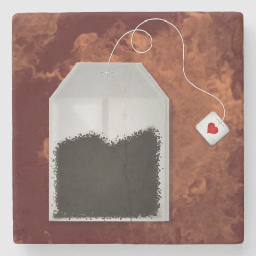 Love Tea Stone Coaster