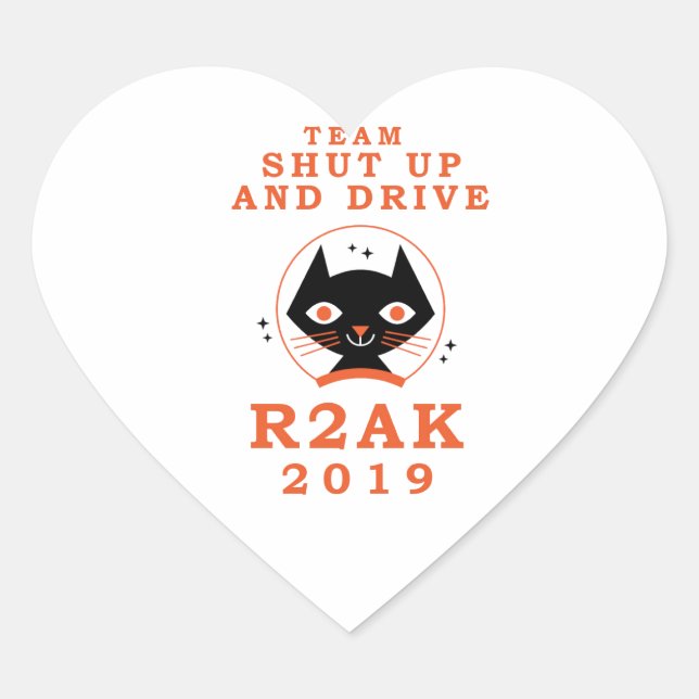 Love Team Shut Up and Drive Sticker (Front)