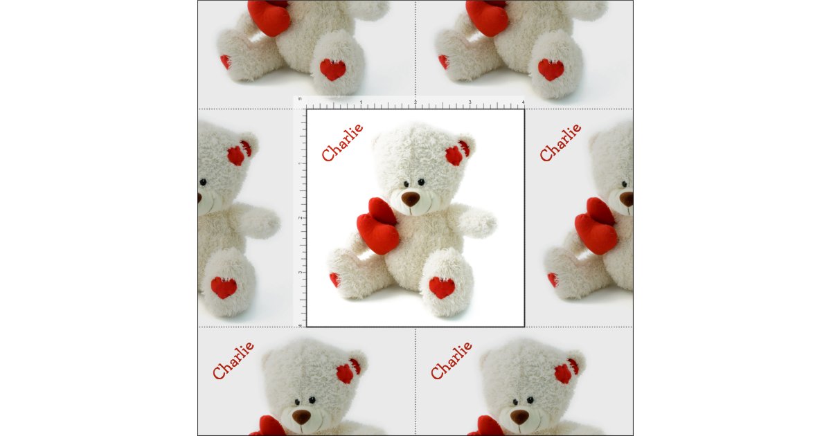 teddy bear with name embroidered