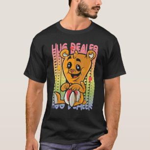 Love Teddy Rainbow Hug Dealer Cute Teddy Bear Hug T-Shirt