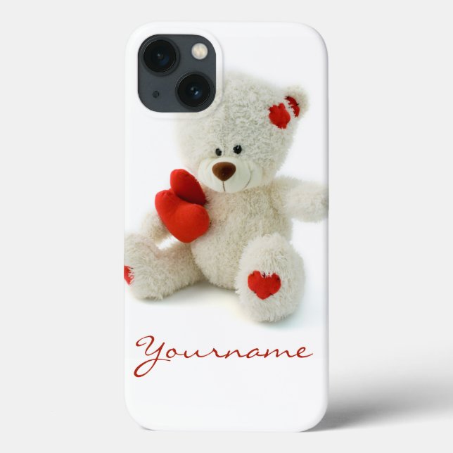 Love Teddy Valentine custom cases (Back)