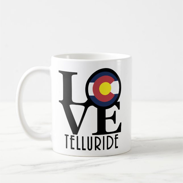 LOVE Telluride 11oz Coffee Mug (Left)