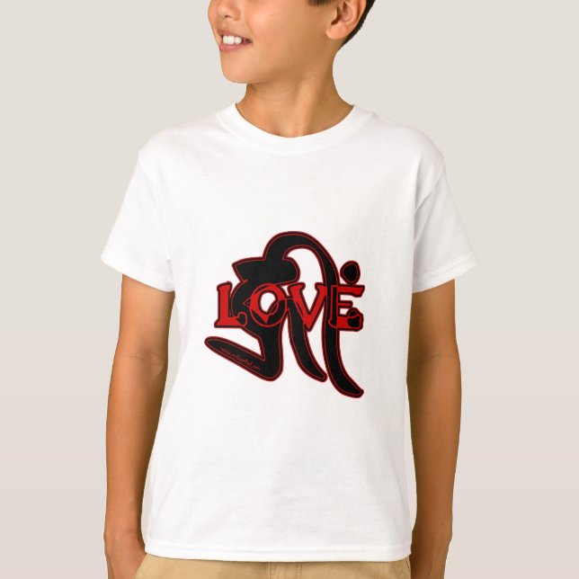 Love Tendai Buddhist Style T-Shirt (Front)
